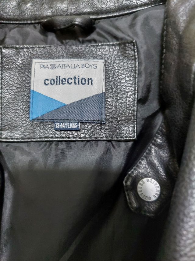 Giubbotto pelle bambino 13 anni