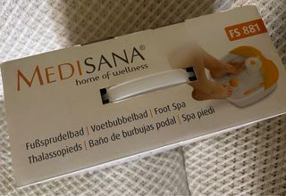 MEDISANA SPA hidromasaje pies BAÑO BURBUJAS-NUEVO