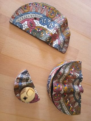 Conjunto Artbona mechero, caja y tabla Artbona