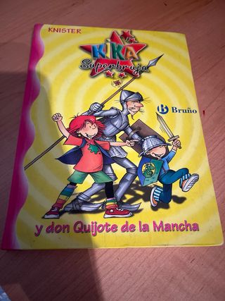 Libro Kika superbruja y don Quijote de la Mancha