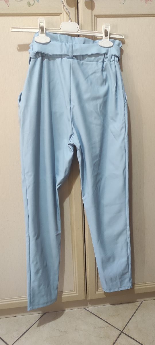 Pantaloni ragazza in ecopelle