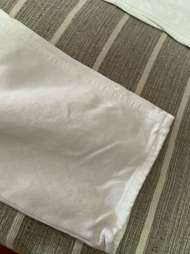 Pantalon blanco largo