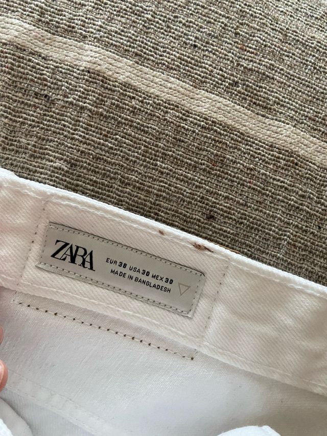 Pantalon blanco largo