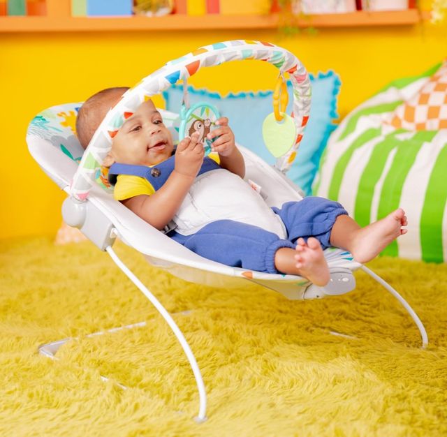 Bright Starts - Asiento Infantil Vibrador, Hamaca.