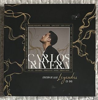 Carlos Rivera Edicion de lujo Leyendas cd dvd