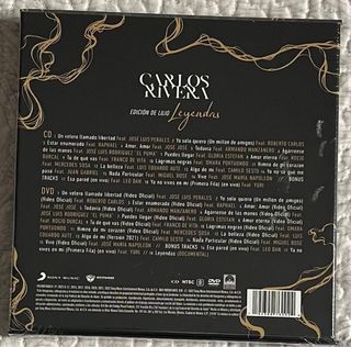 Carlos Rivera Edicion de lujo Leyendas cd dvd