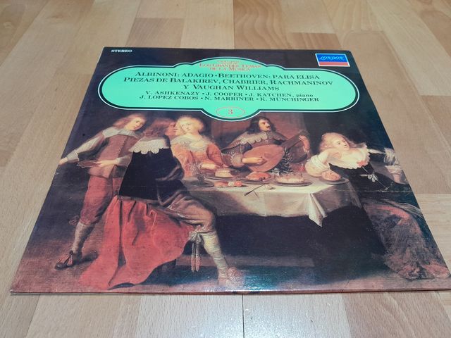 ADAGIO Y BETHOVEEN ELISA ENCICLOPEDIA SALVAT N3-LP