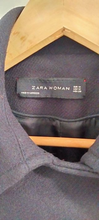 Chaquetón mujer Zara tipo militar