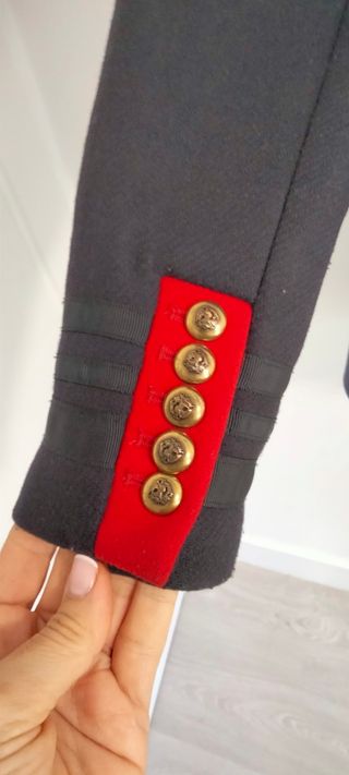 Chaquetón mujer Zara tipo militar