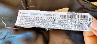 Chaquetón mujer Zara tipo militar