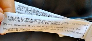 Chaquetón mujer Zara tipo militar