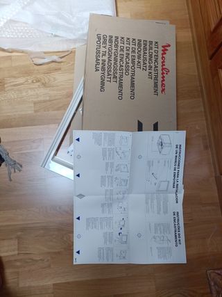 Kit horno microondas encastrar 