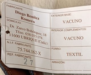 Cinturón Piel Ubrique 