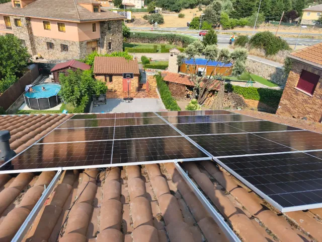 Fotovoltaica/instalación/montaje