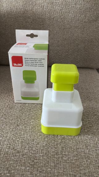 Molde hamburguesa cuadrada Ibili