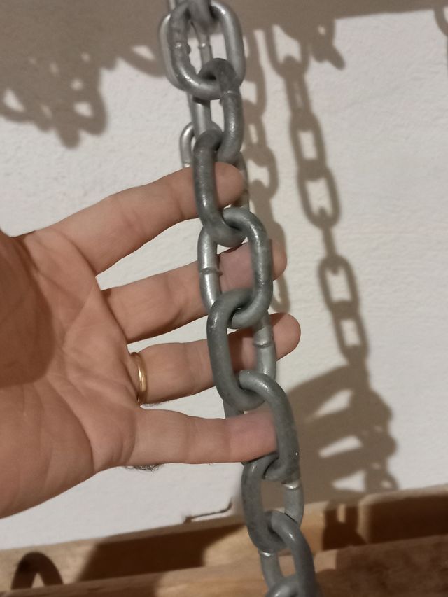 Cuerdas y cadenas + mosquetón