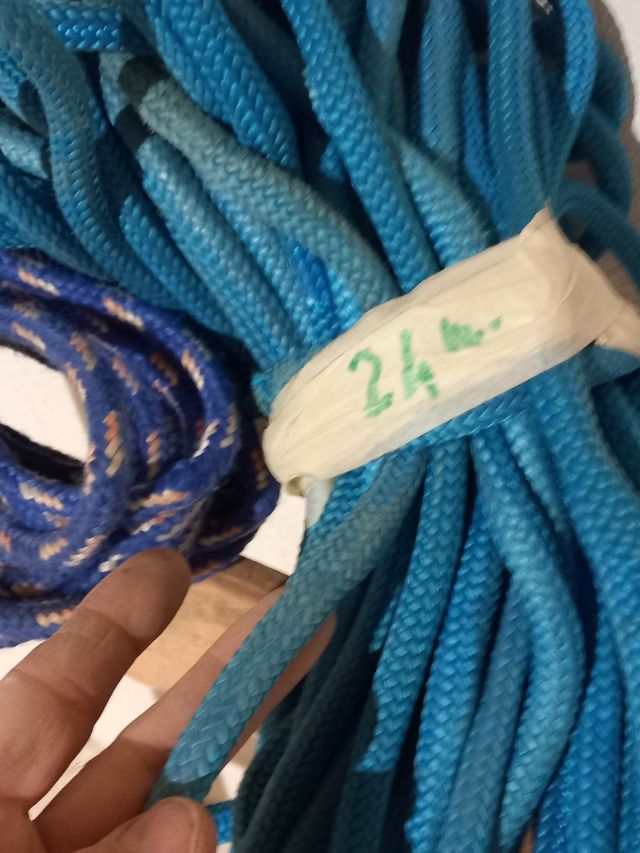 Cuerdas y cadenas + mosquetón