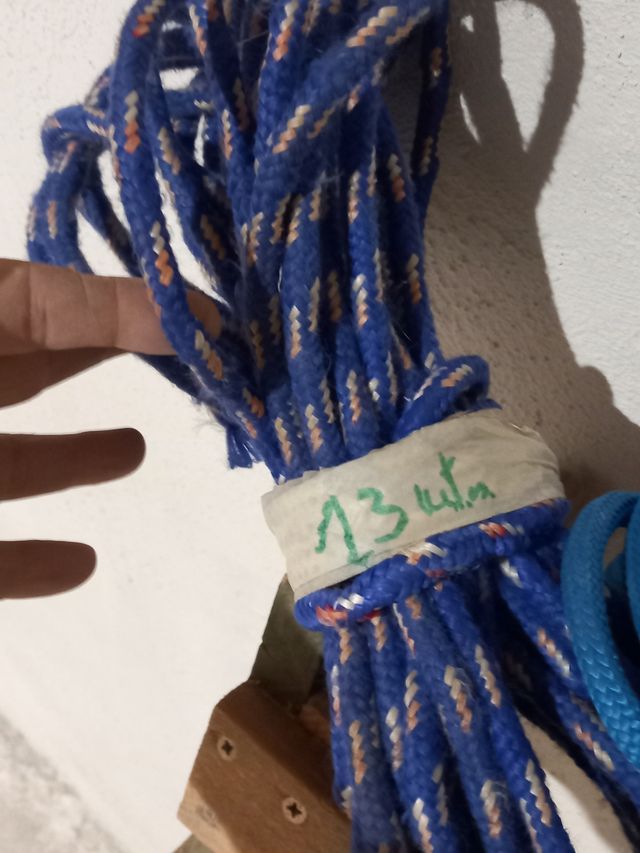 Cuerdas y cadenas + mosquetón