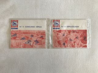 Coleção 10 Decalcomanias Olá anos 70 vintage