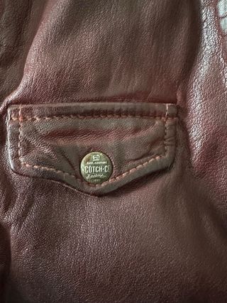 Chaqueta de cuero Scotch & Soda