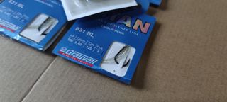 X10 ANZUELOS 1/0 MONTADOS MUSTAD.
TITAN GRAUVELL
