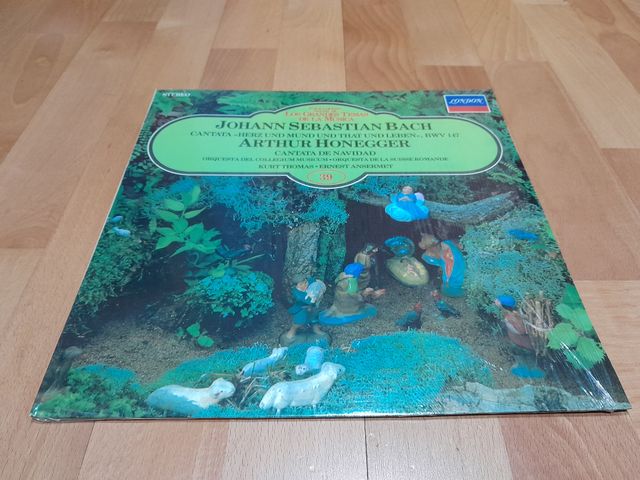 JOHANN SEBASTIAN BACH ENCICLOPEDIA SALVAT Nº39-LP