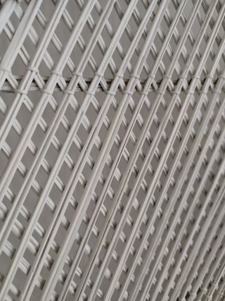 Poltrona pavone midollino / vimini bianca