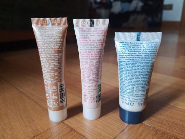 Set Viso da viaggio Bottega verde