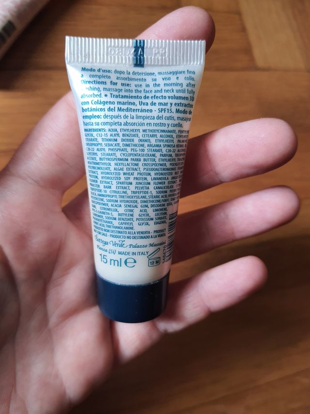 Set Viso da viaggio Bottega verde