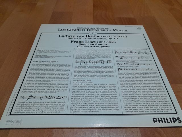 LUDWING VAN BEETHOVEN ENCICLOPEDIA SALVAT Nº7-LP