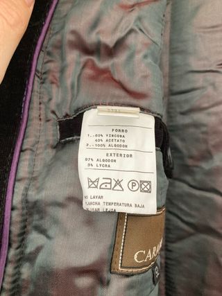 Abrigo algodón marca caramelo