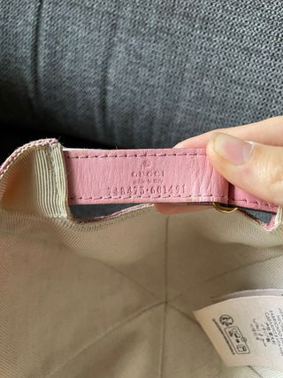 Gorra Gucci Rosa