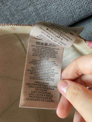 Gorra Gucci Rosa