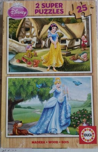 Puzzle princesas Disney.