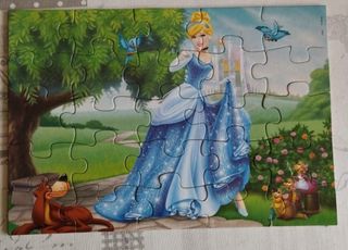 Puzzle princesas Disney.