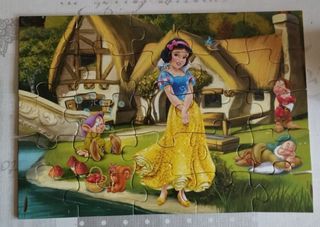 Puzzle princesas Disney.
