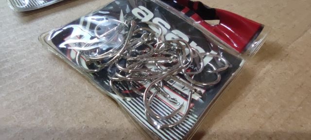 X4 ANZUELOS Nº1/0 ASARI CHINU.