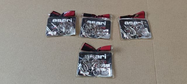 X4 ANZUELOS Nº1/0 ASARI CHINU.