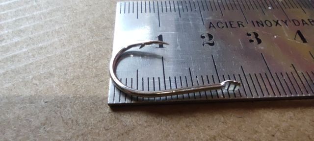 X4 ANZUELOS Nº1/0 ASARI CHINU.