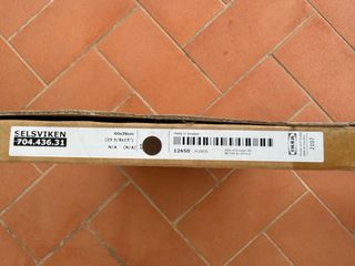 Set 4 ante nuove Ikea Selsviken rosso scuro