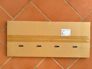 Set 4 ante nuove Ikea Selsviken rosso scuro