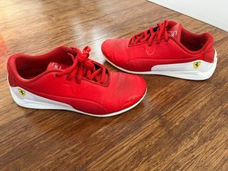 Zapatillas niño Puma Ferrari 37.5 rojo