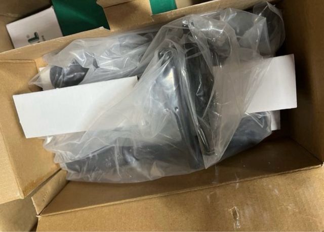 Manilla maneta para puerta negro