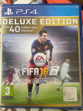 FIFA 16 JUEGO PLAYSTATION 4