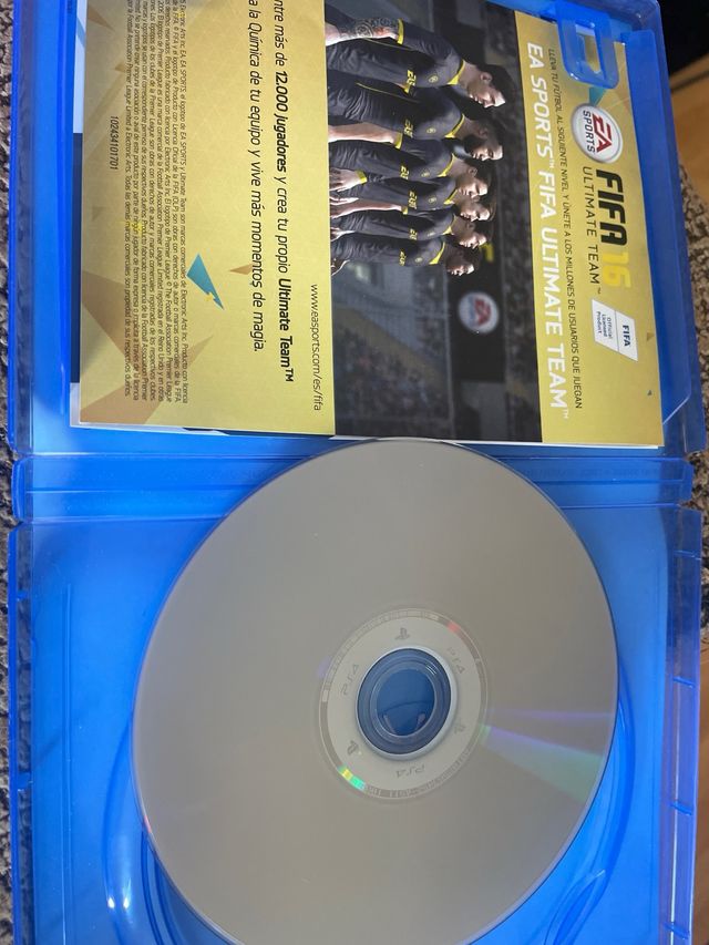 FIFA 16 JUEGO PLAYSTATION 4