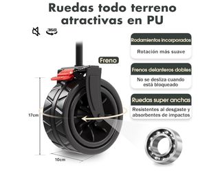 Carrito plegable transporte hasta 150kg