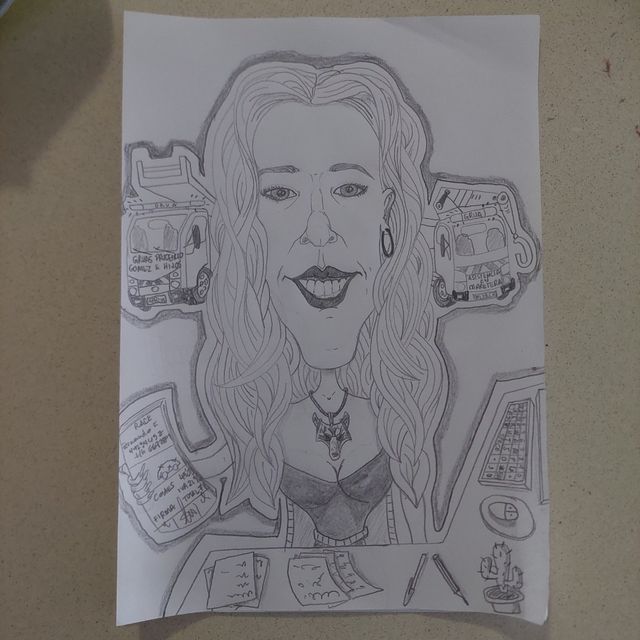 Se hacen caricaturas