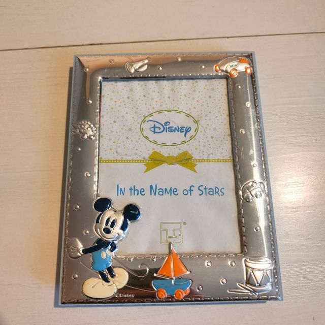 Cornice Argento Disney Topolino