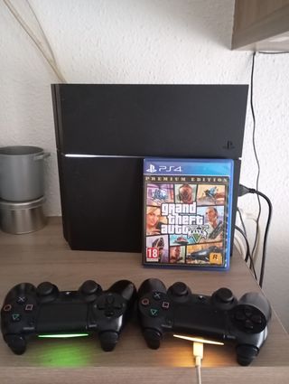 PS4 Slim 500GB Como nueva!!