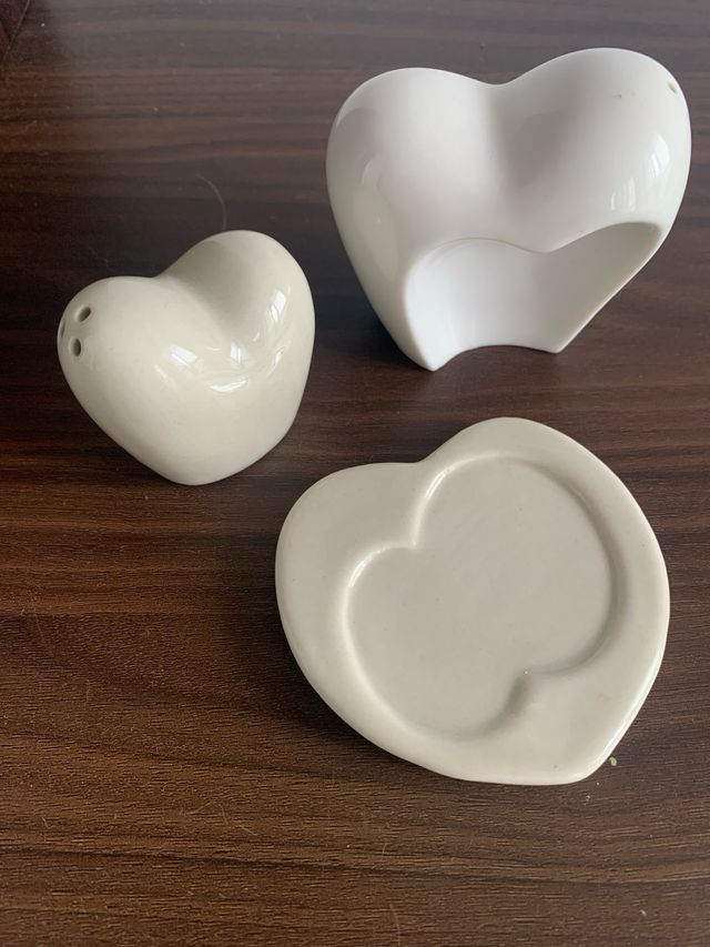 Dispenser sale e pepe in porcellana